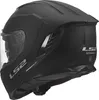 LS2 FF818 STORM III SOLID Integralhelm L in schwarz Produktbild-Vorschau 9