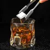 Edelstahl Eiswürfel Set 12er Pack inkl. Zange & Box Whisky Produktbild-Vorschau 3