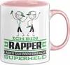 Rapper Geschenk Tasse Ich Bin Rapper Aber Sag Doch Einfach Produktbild-Vorschau 1