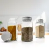 BigDean 12er Set Gewürzgläser eckig - luftdichte Produktbild-Vorschau 4