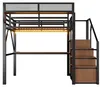 Hoogslaper 140 x 200 cm met bureau van 2 meter, Productafbeelding-voorbeeld 20