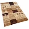 Geometrický koberec 140x190 cm LUKEN - béžový Náhled obrázku produktu 5