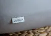 100% GRAU Baumwolle Stillkissen GRAU 190 cm L/XL Kissen Produktbild-Vorschau 2