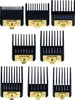 A collection of Babyliss Pro clipper guards arranged in rows on a white background. Voir les images du produit