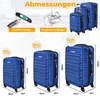 KESSER® 3tlg. Hartschalenkofferset Hartschalenkoffer Produktbild-Vorschau 2