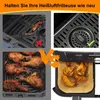Backpapier für Ninja Heißluftfritteuse Zubehör Airfryer Produktbild-Vorschau 4