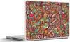 MuchoWow® Laptop Aufkleber Sticker Cover Design - 70er Produktbild-Vorschau 1
