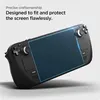 A screen protector is shown applied to a gaming device. Voir les images du produit