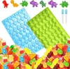 GKA 2 Stück 3D Silikon Silikonform Gummibärchenform für 96 Produktbild-Vorschau 1