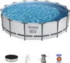 Basen stelażowy, 457x107 Steel Pro Max, z akcesoriami, Podgląd zdjęcia produktu 4