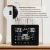 LCD Funk-Wetterstation mit Außensensor, Großes Touchscreen Produktbild-Vorschau 6