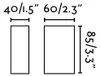 Faro 70566N, Wandbeleuchtung für den Außenbereich, Dunkles Produktbild-Vorschau 5