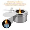 Hot Pot für Veranstaltungen,4PCS Fuel Holder mit Edelstahl Produktbild-Vorschau 5