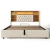 Letto imbottito Flieks 160x200 cm con USB e Type-C, letto Anteprima dell’immagine prodotto 11