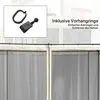 Outsunny Moskitonetz für 3x3 Pavillon 4 Seitenteile Produktbild-Vorschau 5