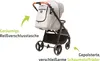 4Baby | Kinderwagen - Buggy Kinderwagen - Hellgrau - Leicht Produktbild-Vorschau 7