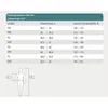 A size chart for a back protector, showing measurements for different body sizes. Produktbild-Vorschau