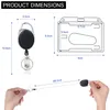 10x Ausweis Halter Set 10 Stück Ausweishülle Kartenhalter Produktbild-Vorschau 2