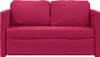 vidaXL Bodensofa mit Schlaffunktion Weinrot 122x204x55 cm Produktbild-Vorschau 5