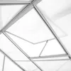 Serre en aluminium, résistant aux UV, 185x190x195cm - blanc Voir les images du produit 8