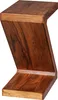 Wohnling Sheesham Table d'appoint \"Z\" en bois massif Cube Voir les images du produit 14