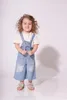MOD Jeans | Salopette jeans unisex - Taglia 122 - Azzurro - Anteprima dell’immagine prodotto 4
