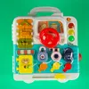 Montessori senzorický manipulační stůl kufřík s knoflíky Náhled obrázku produktu 4