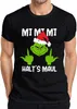 Mi Mi Mi Shut up Grinch Saying Anti-Christmas - Maglietta Anteprima dell’immagine prodotto 1
