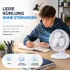 Tichý stolný ventilátor s funkciou otáčania o 90° – Náhľad obrázku produktu 3