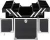 AREBOS Kosmetikkoffer 26L Schwarz | 13 Fächer, Aluminium, Produktbild-Vorschau 5