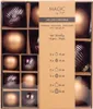 Weihnachtskugeln Glas 4-8cm Mix gerillt 16er Set - Elegant Produktbild-Vorschau 2