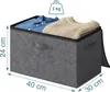 Relaxdays Aufbewahrungstasche, 3er Set, 90 l, Produktbild-Vorschau 4