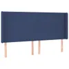 vidaXL Boxspringbett mit Matratze & LED Blau 200x200 cm Produktbild-Vorschau 7