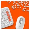 Logitech Tastatur-Maus-Set POP Icon Combo Off-white - Maus Produktbild-Vorschau 3