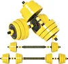 Homcom HOMdotCOM 25 kg manubrio e bilanciere ergonomico di Anteprima dell’immagine prodotto 1