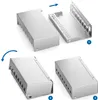 deleyCON 8 Port Patchpanel Set Patchfeld Verteilerfeld 1HE Produktbild-Vorschau 4