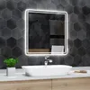 Badspiegel mit LED Beleuchtung - Wieden - 50 cm, 50 cm Produktbild-Vorschau 8
