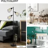 Collage of a floor lamp in different room settings: living room, dining room, and bedroom. Produktbild-Vorschau