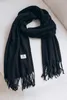 Sciarpa 180x70 PTN SP100C-5387 Nero Anteprima dell’immagine prodotto 6