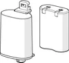 Hansa Batteriegehäuse inklusive Batterie 59914088 Produktbild-Vorschau 2