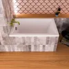 ECOLAM Petit baignoire Marella 100x70 cm | pieds siphon + Voir les images du produit 2
