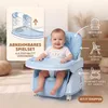 Twinky® Chaise haute bébé - Bleu - Chaise haute 2 en 1 - Voir les images du produit 8
