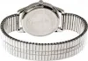The back of a watch with a metal expansion band. Produktbild-Vorschau