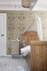 ESTAhome Tapeta vintage kwiaty w stylu secesyjnym jasnego Podgląd zdjęcia produktu 2