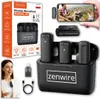 Kit de micrófono de solapa Bluetooth Zenwire J13, con Vista previa de la imagen del producto 1