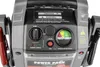 Close-up view of the control panel of a power pack jump starter. Produktbild-Vorschau