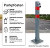 Mucola bariérový stĺpik skladací parkovací stĺpik 65CM Náhľad obrázku produktu 2