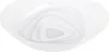 A white, layered ceiling light with a triangular opening in the center. Produktbild-Vorschau