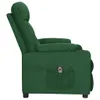 vidaXL Fauteuil relax électrique vert foncé Tissu Voir les images du produit 3