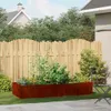 vidaXL Kvetináč Rusty 200x80x40 cm Oceľ odolná voči Náhľad obrázku produktu 2